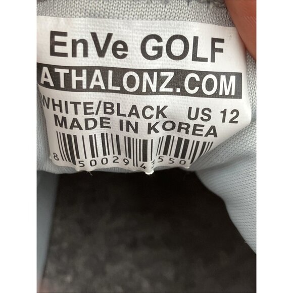 athalonz ENVE GOLF SHOE WHITE/ANTHRACITE Men’s Size US 12 - Picture 12 of 12